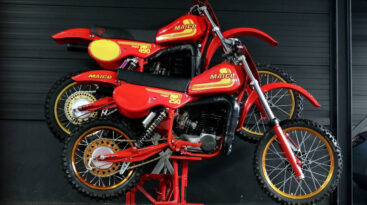 1981 Maico 250 and 490 owned by Tertre Rouge Assets PLC